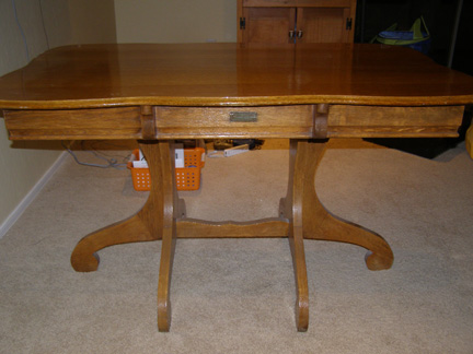 Attachment from “refinish impact on Hunziger oak table”