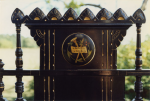 super — Faux-marquetry Aesthetic Cabinet