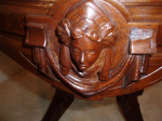 Rudy Lane items 745 — RARE PIECE OF HISTORY FOR SALE Renaissance Revival Antique Marble Top Table 