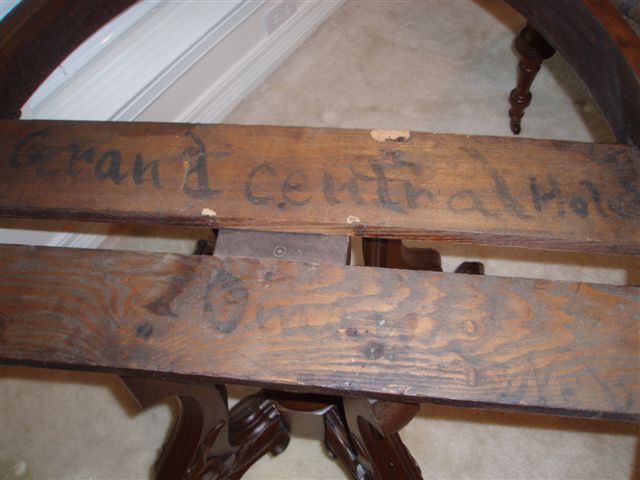 Rudy Lane items 743 — RARE PIECE OF HISTORY FOR SALE Renaissance Revival Antique Marble Top Table 