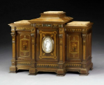 HB cabinet g bw — Genuine Herter Brothers Cabinet for Sale