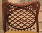04 — Beaded Brass Caster Ferrules On High End Victorian Chairs and ???
