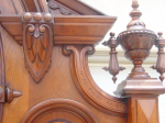 bed finial — Help identifying a walnut halltree