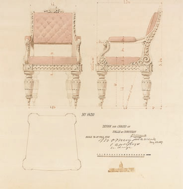 Bembe Kimbel House Representatives Chair Design — History of the United States Capitol