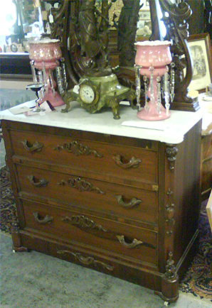 04 dresser — Signed Mitchell and Rammelsberg Rosewood Dresser