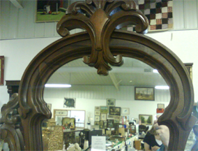 08 dresser — Signed Mitchell and Rammelsberg Rosewood Dresser