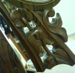 09 dresser — Signed Mitchell and Rammelsberg Rosewood Dresser