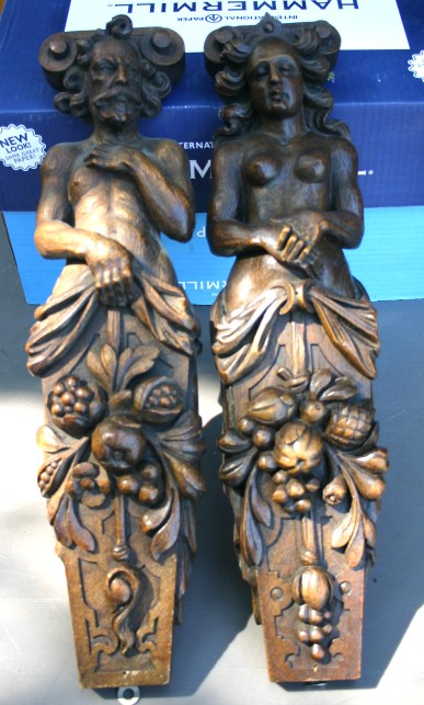 Sold $575.00 — Some nice furniture parts (Horner?) just sold on ebay - brought decent money.